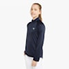 Quarter Zip Golf Pullover - Girls 8-16 years, Navy Blazer, small-AUS