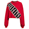 PUMA x THE KOOPLES Cropped Women's Sweater, High Risk Red, small-SEA