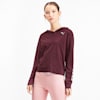 Modern Sport Long Sleeve Women's Hoodie, Vineyard Wine, small-SEA