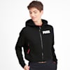 NU-TILITY Full Zip Women's Hoodie, Puma Black, small-PHL