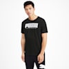 Athletics Men's Tee, Puma Black, small-SEA