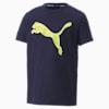 Active Sports Graphic Boys' Tee, Peacoat, small-SEA