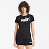 Amplified Women's Tee, Puma Black, small-SEA