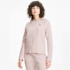 Evostripe Full Zip Women's Hoodie, Rosewater, small-SEA