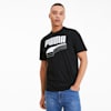 REBEL Bold Men's Tee, Puma Black-Puma White, small-SEA