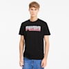 REBEL Bold Men's Tee, Puma Black-Bubblegum, small-SEA