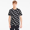 Amplified Printed Men's Tee, Puma Black, small-SEA