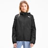 Essentials Hooded Women's Windbreaker, Puma Black, small-SEA