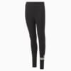 Essentials+ Logo Youth Leggings, Puma Black, small-SEA