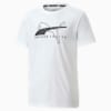 Alpha Graphic Short Sleeve Youth Tee, Puma White, small-SEA