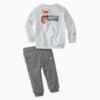 Animals Crew Babies' Jogger, Vaporous Gray, small-SEA