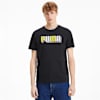Celebration Men's Graphic Tee, Cotton Black, small-SEA