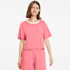 PUMA Celebration Women's Style Tee, Bubblegum, small-SEA