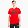 Cat Men's Tee, High Risk Red, small-SEA