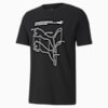 Digi Cat Men's Tee, Puma Black, small-SEA