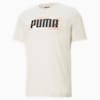 Athletics Big Logo Men's Tee, Eggnog, small-SEA