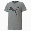 Alpha Graphic Youth Tee, Medium Gray Heather, small-SEA