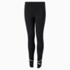 Alpha Youth Leggings, Puma Black, small-SEA