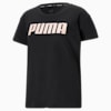RTG Logo Women's Tee, Puma Black-Cloud Pink, small-SEA