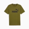 เสื้อยืดผู้ชาย Essentials Logo, Olive Green, small-THA