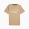 Essentials Logo Tee Men, Prairie Tan, small-THA