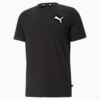 Essentials Small Logo Tee Men, Puma Black-Cat, small-THA