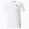 Essentials Small Logo Tee Men, Puma White-Puma White-Cat, small-SEA