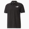 เสื้อเชิ้ตโปโลผู้ชาย Essentials Pique Men's Polo Shirt, Puma Black, small-THA