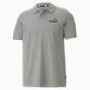Essentials piqué poloshirt voor heren, Medium Gray Heather, small