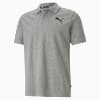 Áo polo nam Essentials Pique, Medium Gray Heather-cat, small-VNM