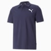 Essentials Pique Polo Shirt Men, Peacoat-cat, small-SEA