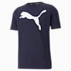 Active Big Logo Tee Men, Peacoat, small-PHL