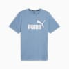 Essentials Heather Tee Men, Zen Blue, small-SEA