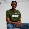 Essentials+ 2 Colour Men's Logo Tee, Myrtle, small-AUS