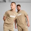 Essentials+ 2 Colour Men's Logo Tee, Oak Branch, small-AUS