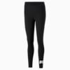 กางเกงเลกกิ้งผู้หญิง Essentials Logo, Puma Black, small-THA