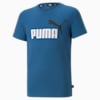 Essentials+ Two-Tone Logo Tee Youth, Lake Blue, small-SEA