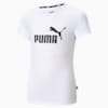 Essentials Logo Tee Youth, Puma White, small-PHL