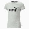 Essentials Logo Tee Youth, Light Gray Heather, small-AUS