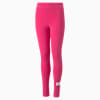 Essentials Logo Leggings Youth, Orchid Shadow, small-SEA