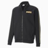 Metallic Nights Full-Zip Men's Jacket, Cotton Black, small-SEA