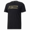 Metallic Nights Men's Graphic Tee, Cotton Black, small-SEA