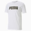 Metallic Nights Men's Graphic Tee, Puma White, small-SEA