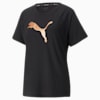 Evostripe Women's Tee, Puma Black-copper, small-SEA