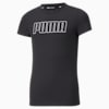 Runtrain Youth Tee, Puma Black, small-PHL