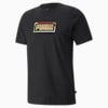 PUMA Graphic Metallic Regular Fit Men's T-Shirt, Puma Black, small-AUS
