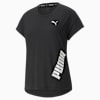 Modern Sports Women's Tee, Puma Black-Puma White, small-SEA