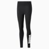 Legging Wanita Power Logo, Puma Black-White, small-IDN