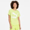 Classics Logo Women's Tee, Sunny Lime, small-SEA