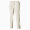 Downtown Woven Men's Sweatpants, White Smoke, small-SEA
